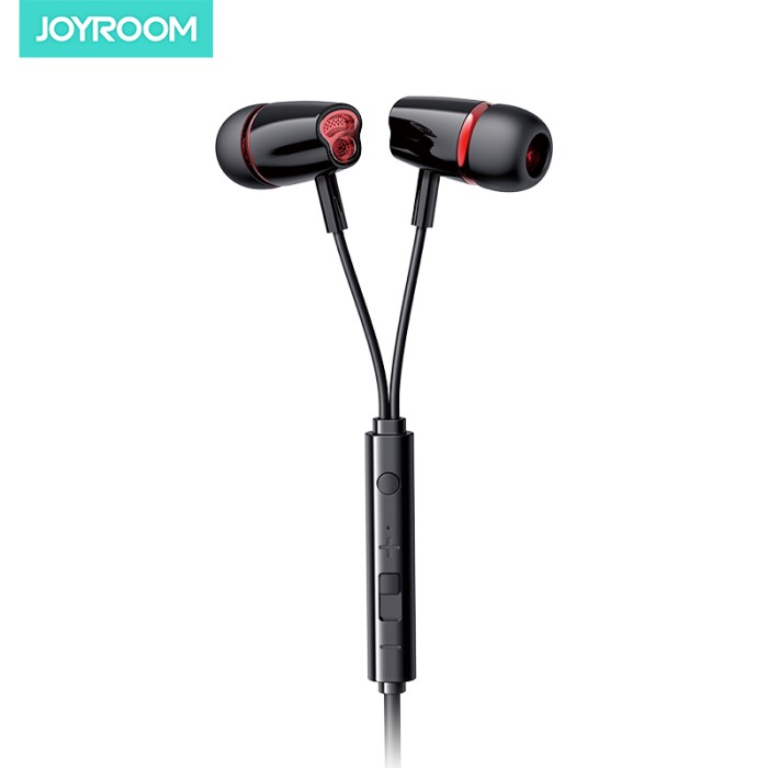 JOYROOM - JOYROOM JR-EL114 IN-EAR WIRED EARPHONE-BLACK