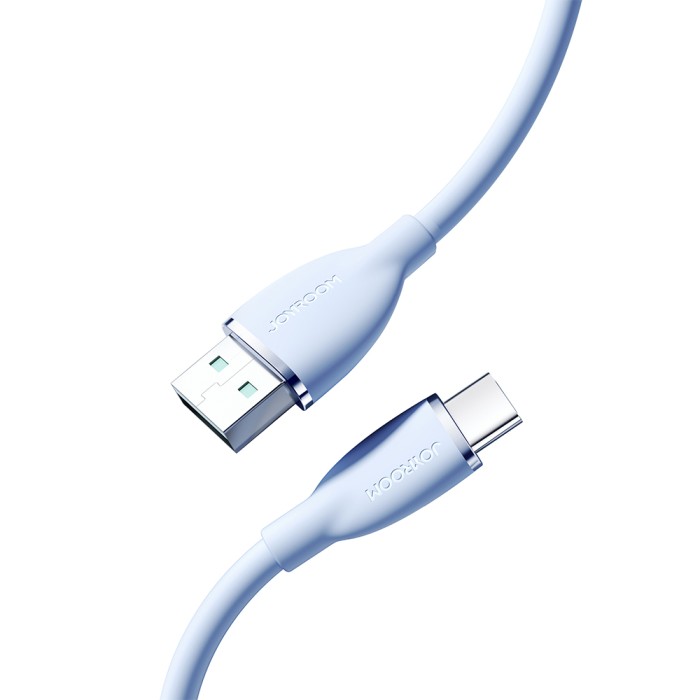 JOYROOM - JOYROOM SA29-AC3 3A USB A-TYPE C 1.2M-BLUE